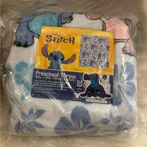 Disney Stitch and Angel Preschool Throw 40in. x 50in. (101cm. x 127cm.) NWT